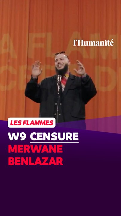 Merwane Benlazar censuré par W9