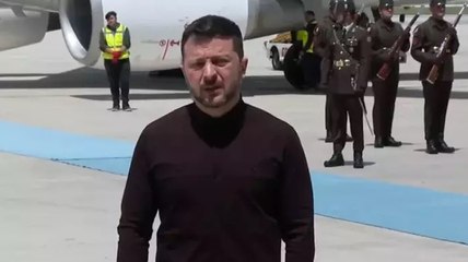 Ukrayna Devlet Başkanı Zelenski, Ankara’da