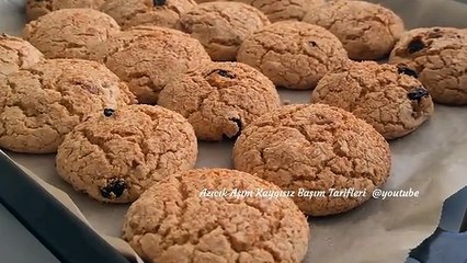 ÇAYIN YANINDA Tiryakilik Yapan SIVIYAĞLI KOLAY KURABİYE TARİFİ