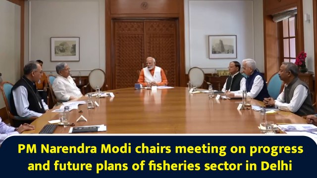 PM Narendra Modi chairs meeting on progress and future plans of fisheries sector in Delhi