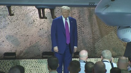 Trump SINGS and DANCES to 'God Bless the USA' During Wild Visit to US Troops in Qatar