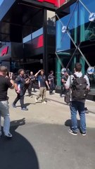 ¡Franco Colapinto volvió a la F1!: los videos del argentino feliz en el paddock