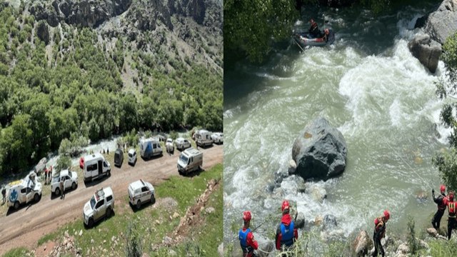 Derede kaybolan genci arama çalışmaları sürüyor