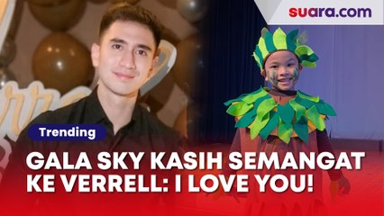 Momen Gemas Gala Sky Kasih Semangat ke Verrell Bramasta: I Love You!
