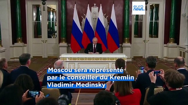 Guerre en Ukraine : Vladimir Poutine absent des pourparlers de paix à Istanbul