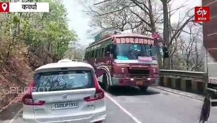 रायपुर जबलपुर नेशनल हाईवे में 30 घंटों से लगा जाम, 20 किलोमीटर तक वाहनों की लगी कतार