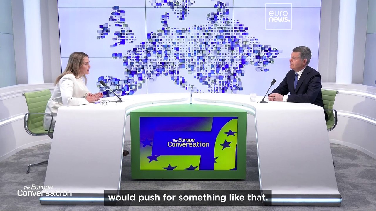 Post-war rules-based system is up for negotiation, Eurogroup president tells Euronews