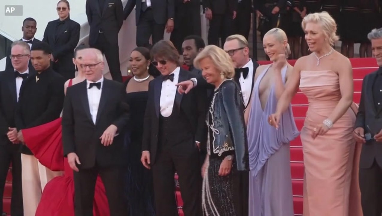 Hannah Waddingham’s three words to Mission Impossible co-stars at film premiere red carpet