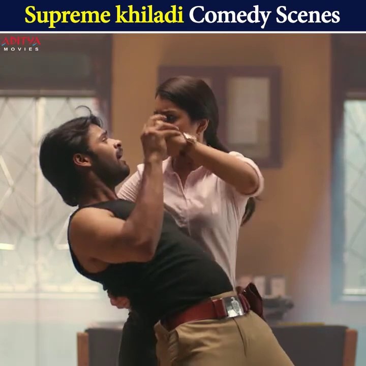 Surpreme Khiladi Hindi Dubbed Movie Romantic Comedy Scenes | Sai Dharam Tej | Raashi Khanna | South Movie 2025 | South Indian Movies | South Hindi Dubbed Movies | Romantic Scenes | Comedy Scenes | Aditya Movies Official