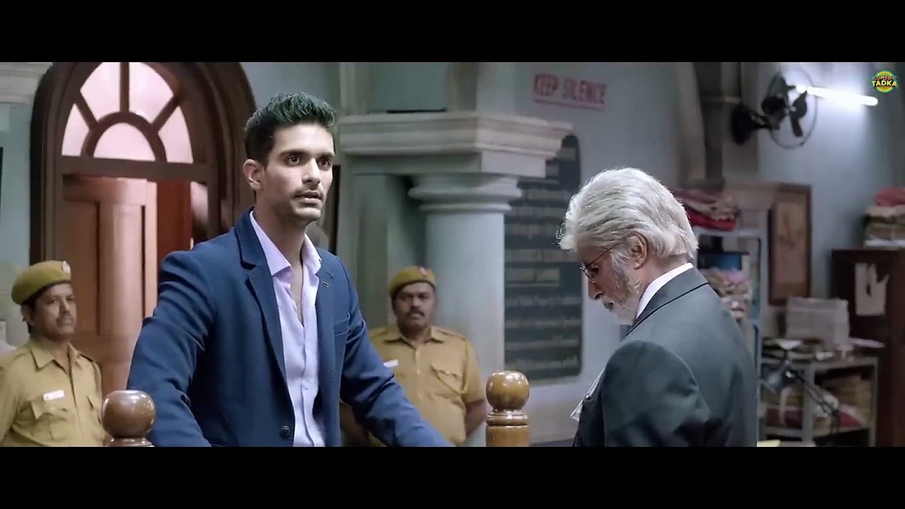 कल आपकी शादी  हे और आज आप कोर्ट में..एक लड़की के साथ बतमीजी करने अजीब बात है ना..अमिताभ जबरदस्त कोर्ट