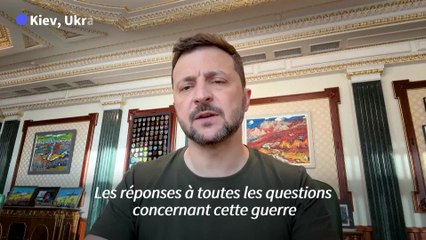 Zelensky: l'Ukraine prête à "toute forme de négociations" pour mettre fin à la guerre