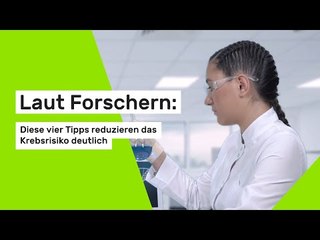 Laut Forschern: Diese vier Tipps reduzieren das Krebsrisiko deutlich