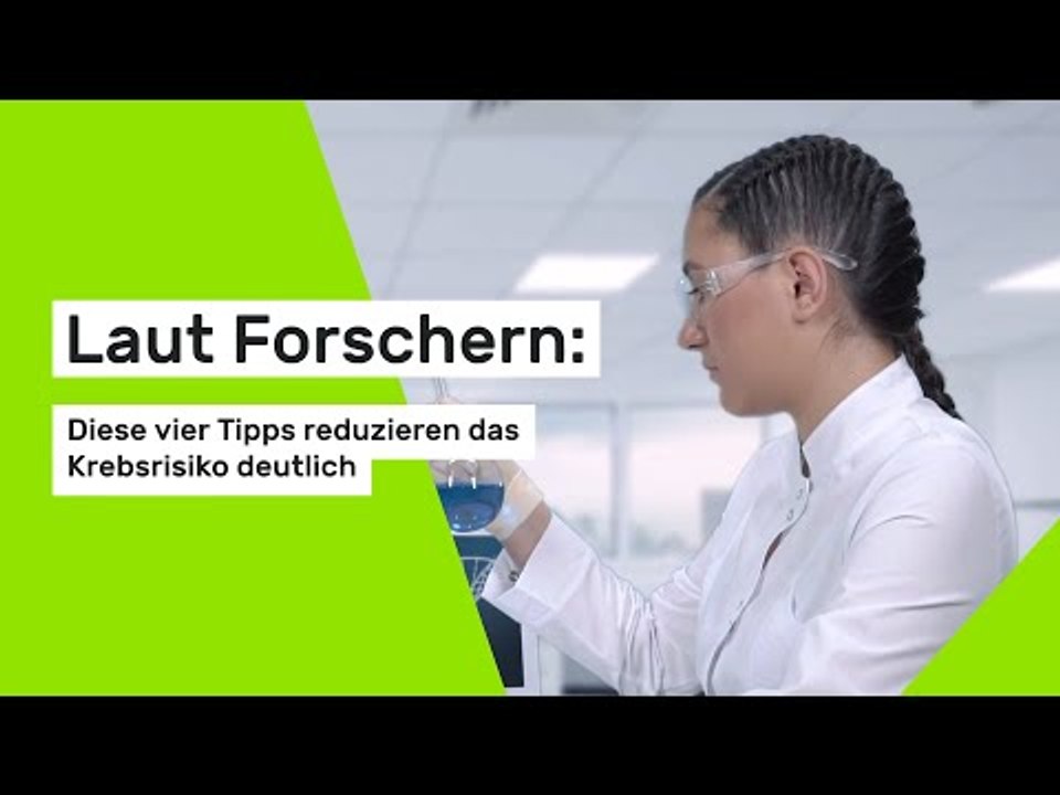 Laut Forschern: Diese vier Tipps reduzieren das Krebsrisiko deutlich