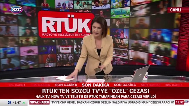 RTÜK'ten SÖZCÜ TV'ye Özel cezası