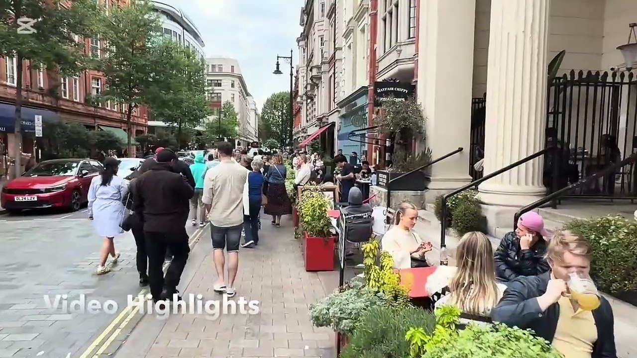 London City Tour 2025 | 4K HDR Virtual Walking Tour around the City | London Summer Walk 2025 | Part 01