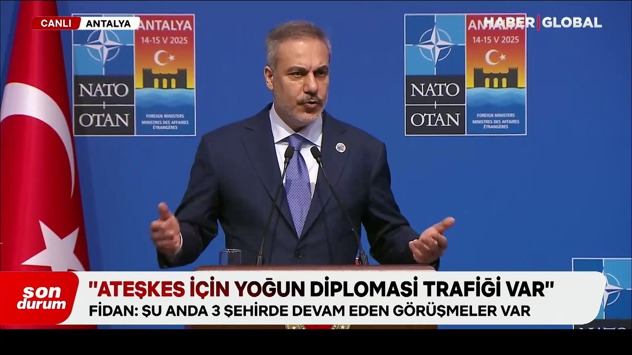 Bakan Fidan: Rusya ve Ukrayna inşallah kalıcı barışa ulaşacak