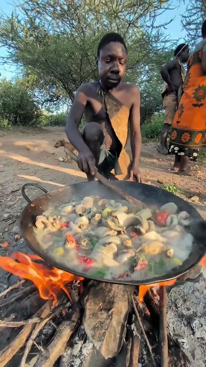 Eating bush meat every day
