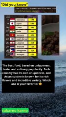 Top 10 Asian countries with the best food #facts #quotes
