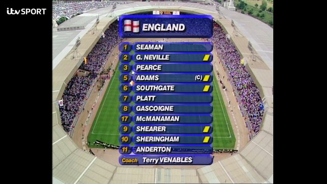 Euro 96 Highlights ｜ Spain 0-0 England (p) ｜ ITV Sport