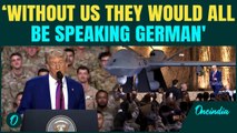 Full Speech: Donald Trump Drops BOMBSHELL Amid Jet Row | U.S. President Addresses Troops in Qatar
