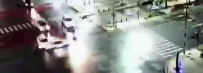 Así fue el choque múltiple en el centro porteño: al menos cinco heridos