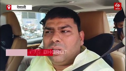 महात्मा गांधी सेतु पर महुआ MLA के कार में बेकाबू वाहन ने मारी टक्कर, अस्पताल में भर्ती
