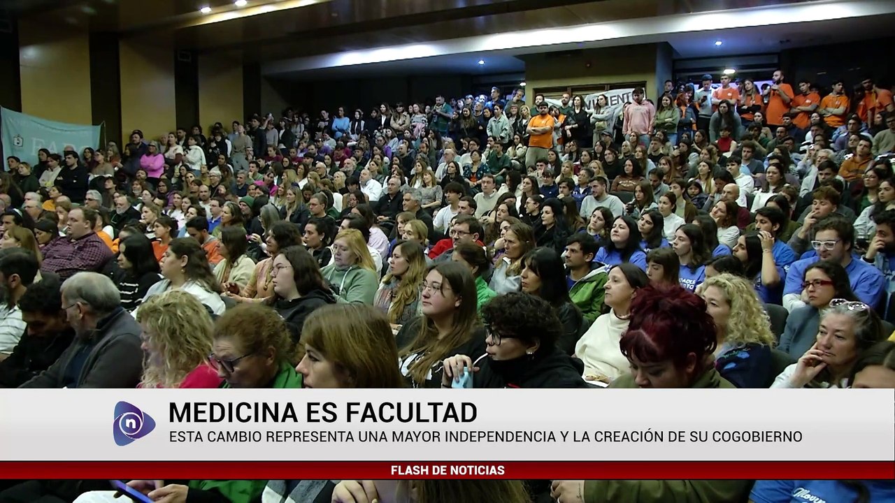SE APROBÓ LA CREACIÓN DE LA FACULTAD DE MEDICINA