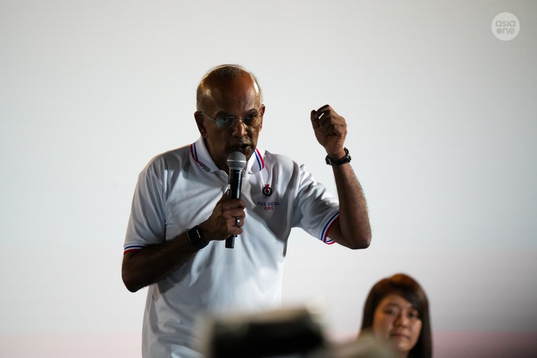 GE2025: 'This is the strongest mandate I've seen,' Shanmugam says after victory in Nee Soon GRC