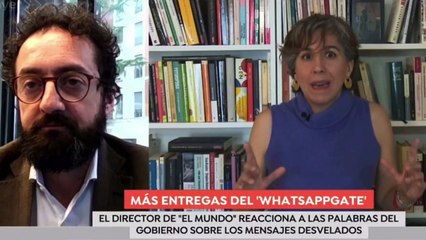 Descomunal zasca del director de El Mundo a la ‘amanuense de Sánchez’, Irene Lozano por los WhatsApp con Ábalos