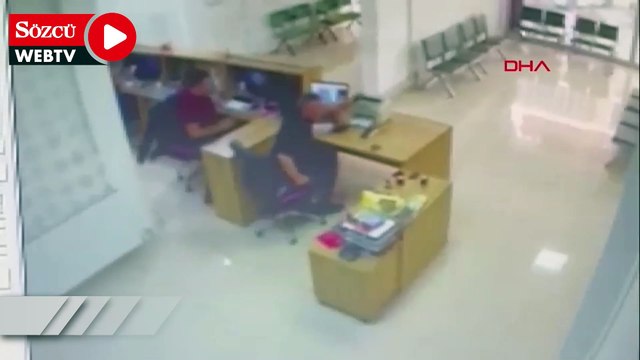 Konya'da 5.2'lik deprem güvenlik kamerasında