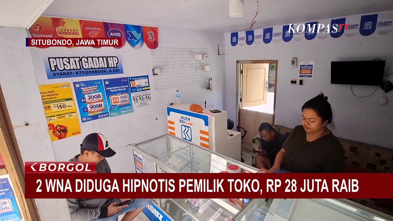 WNA Diduga Hipnotis Pemilik Konter di Situbondo, Gasak Uang Rp28 Juta