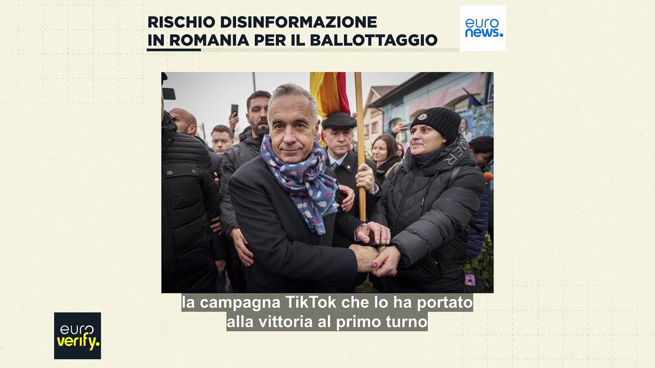 Ballottaggio presidenziale in Romania: rischio disinformazione, Euronews trova nuovi casi