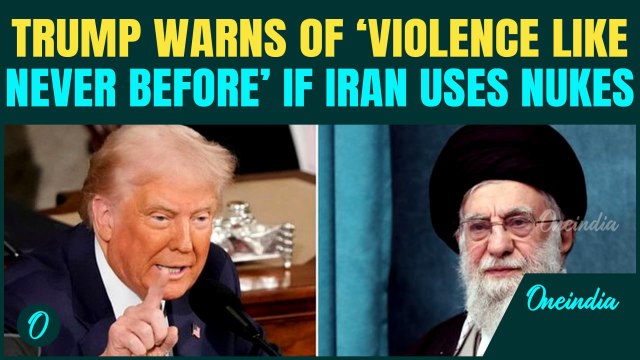 Trump Threatens Iran With Violence ‘Never Seen Before’; Warns 'You Can’t Have a Nuclear Weapon’