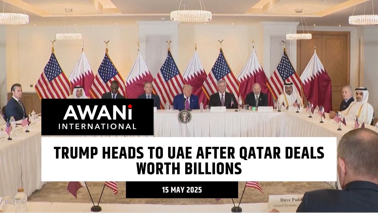 Trump heads to UAE after Qatar deals worth bill...