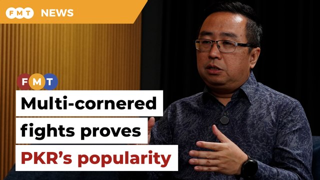 Multi-cornered fights in PKR polls proves party’s popularity, says veep