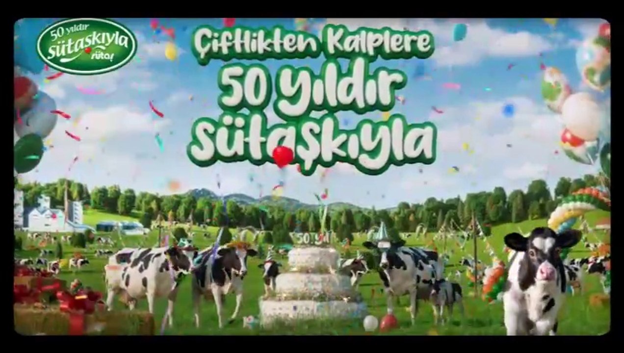 Sütaş 50. Yıl Reklam Filmi | Çiftlikten Kalplere