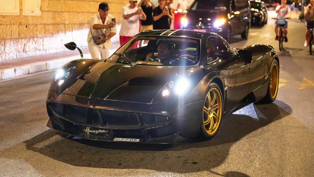 The EPIC Monaco Supercar Nightlife 2024 #12 (Huayra, LOUD Aventador SV, Gintani SVJ, GMK Revuelto)