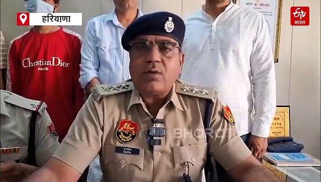 हिसार के गैंगस्टर के लिए लाए जा रहे थे हथियार, सोनीपत पुलिस के हत्थे चढ़े 2 बदमाश