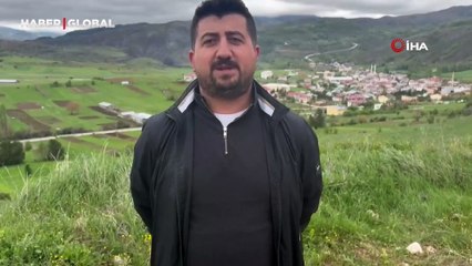 Ayıyı görüntülemek istedi, canını zor kurtardı