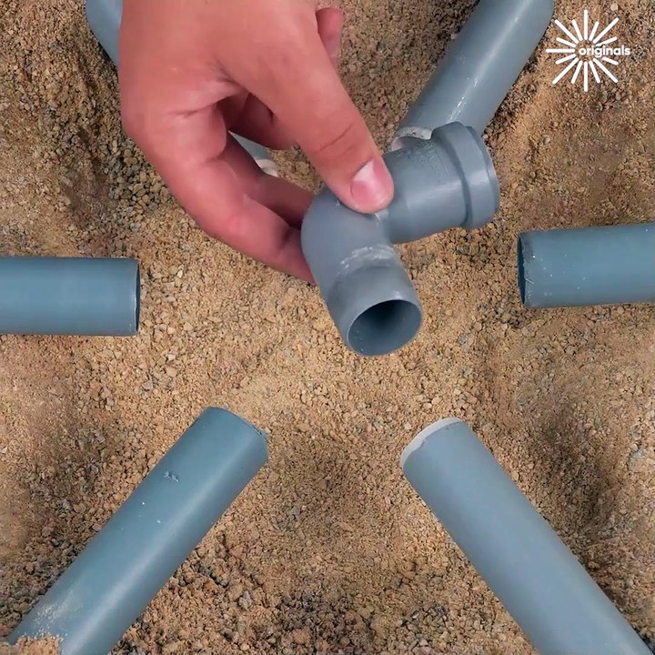 PVC pipe hack for seamless integration!