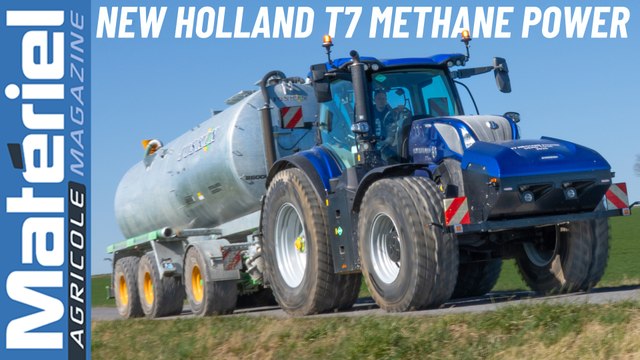 New Holland T7 carburant au biogaz : mieux que le diesel ?