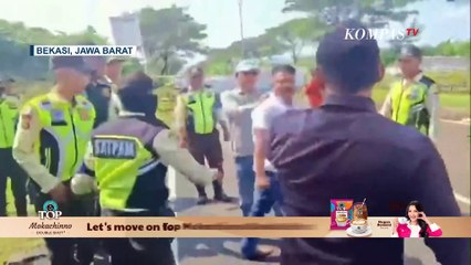 Lerai Kericuhan di Bekasi, Polisi Lepas Tembakan Peringatan