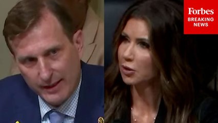 Dan Goldman And Kristi Noem Have Tense Exchange Over ICE Agents Wearing Masks During Arrests