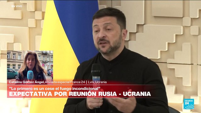 Informe desde Lviv: Zelenski critica delegación rusa pero muestra disposición a negociar con Putin