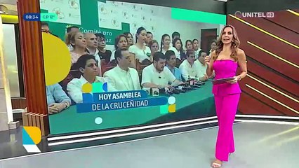 ​Alistan Asamblea de la Cruceñidad 