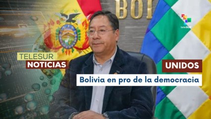 Pdte. Arce hace un llamado a la unidad