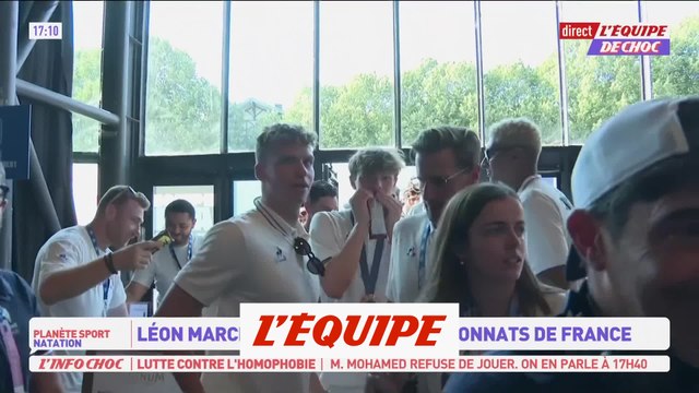 Marchand forfait - Natation - Championnats de France