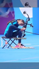 Elle tire à l'arc sans bras 👏🏻