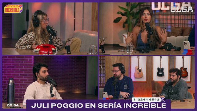 Juli Poggio destapó la olla sobre su relación con Marcos Ginocchio