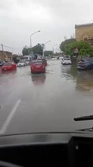 Palermo, via Messina Marine allagata per il maltempo